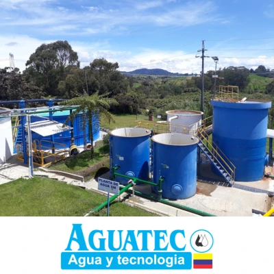Planta de tratamiento de agua potable y panta de tratamiento de aguas residuales 