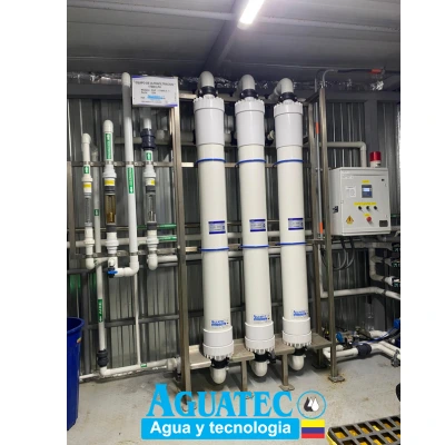 Tratamiento de aguas con untra filtracion